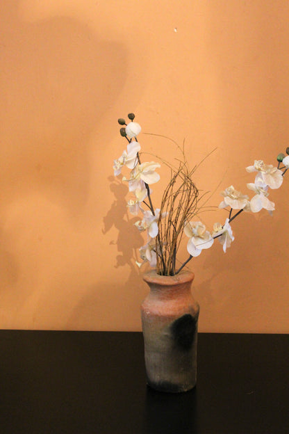 Vase en terre cuite de Sejnane - Art berbère 23 cm