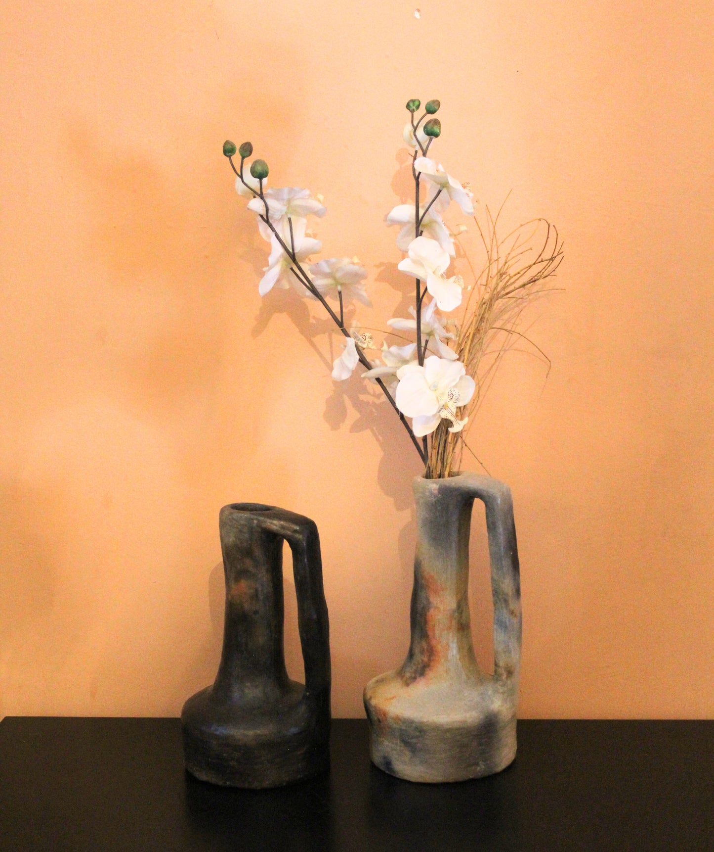 Vase Sejnane artisanal en terre cuite – 25 cm