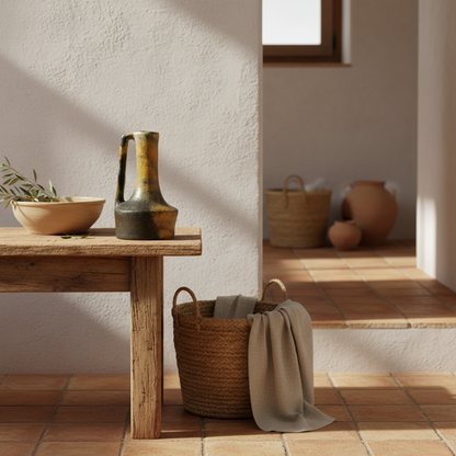 Vase Sejnane artisanal en terre cuite – 25 cm