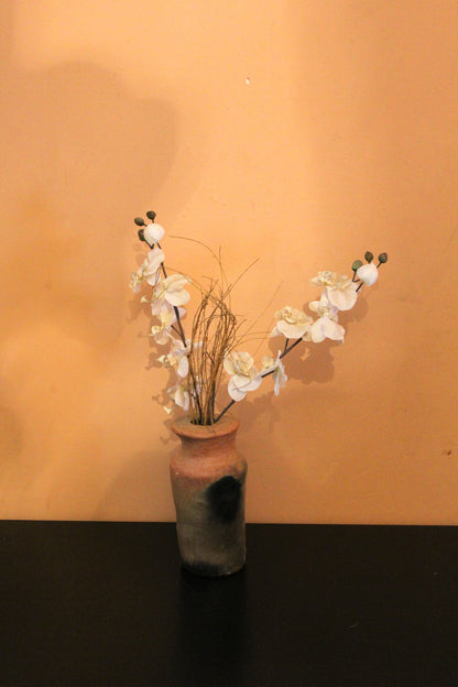 Vase en terre cuite de Sejnane - Art berbère 23 cm