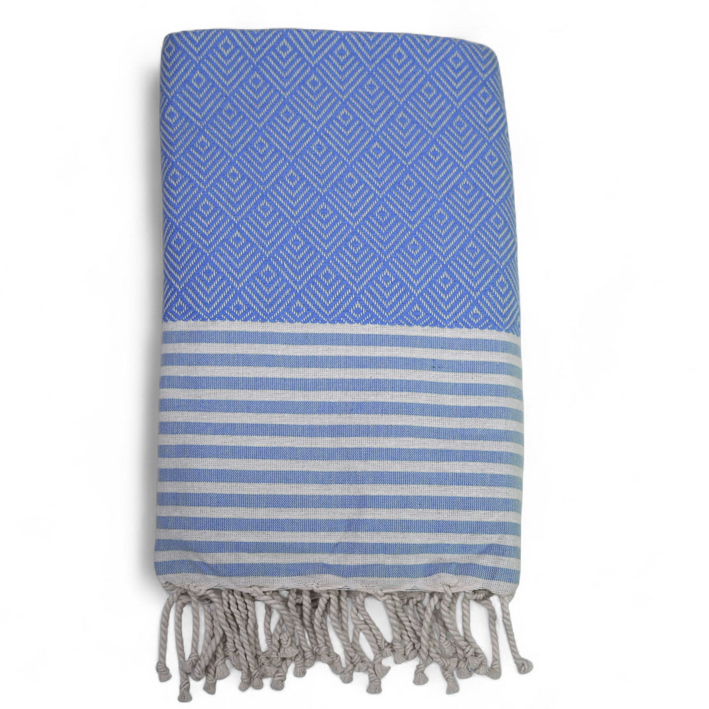 Fouta Coton Jacquard – Élégance & Confort