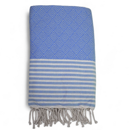 Fouta Coton Jacquard – Élégance & Confort