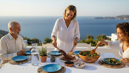 Set de 3 ustensiles en bois d’olivier – 30 cm